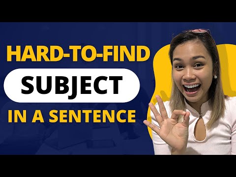 How to Find Hard to Find Subjects in a Sentence