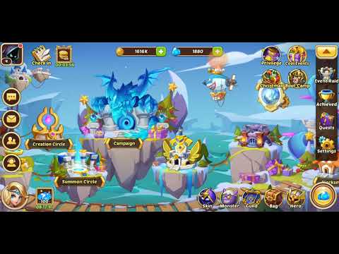 Idle heroes sorta op glitch