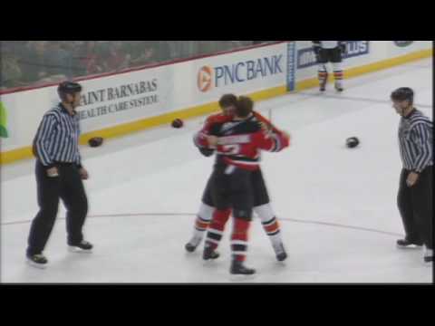 Braydon Coburn vs Sheldon Brookbank Dec 21, 2008