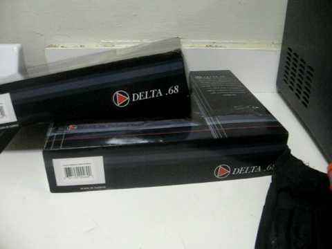 Two .68 caliber Delta Pistols