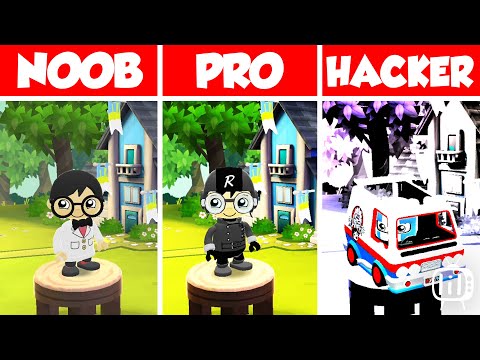 NOOB vs PRO vs HACKER - Ryan drives Tag with Ryan | android ios gameplay 1080p 60fps landscape