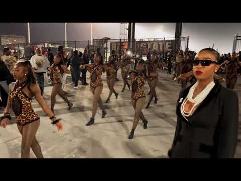 ASU Sensational Stingettes March Out vs Jackson State 2024