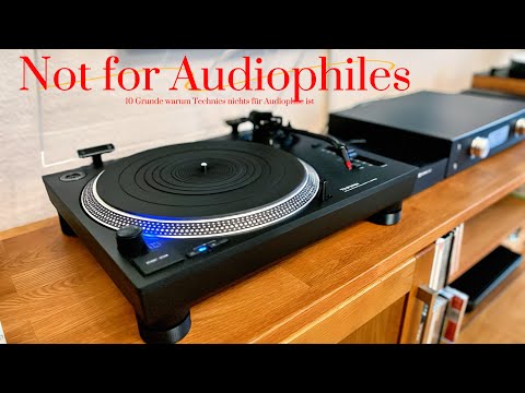 10 Reasons Why Technics Turntables Are Not for Audiophiles - Technics 1200 1210 GR2