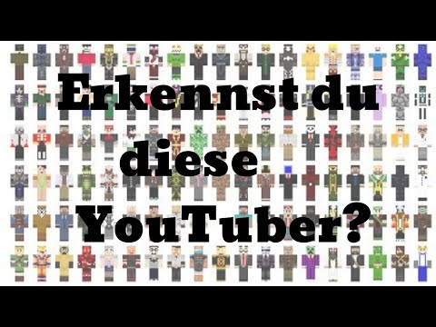 Erkennst du diese YouTuber an ihren Minecraft-Skins? | Kennst Du?