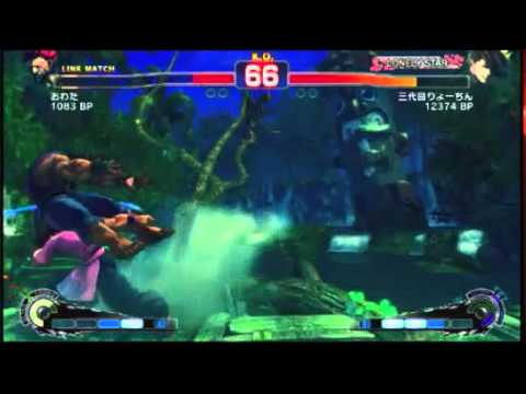 SSF4 AE in Ibaraki - Nagoya Street Battle (Part 1)