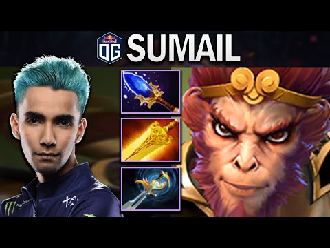 OG.SUMAIL MONKEY KING - BEST CARRY - DOTA 2 7.25 GAMEPLAY