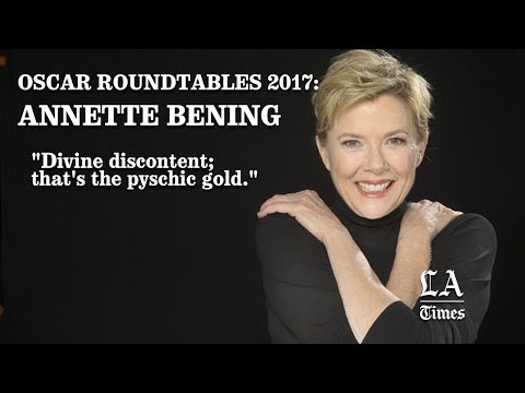 Annette Bening "Divine Discontent - That's The Pyschic Gold" Los Angeles Times