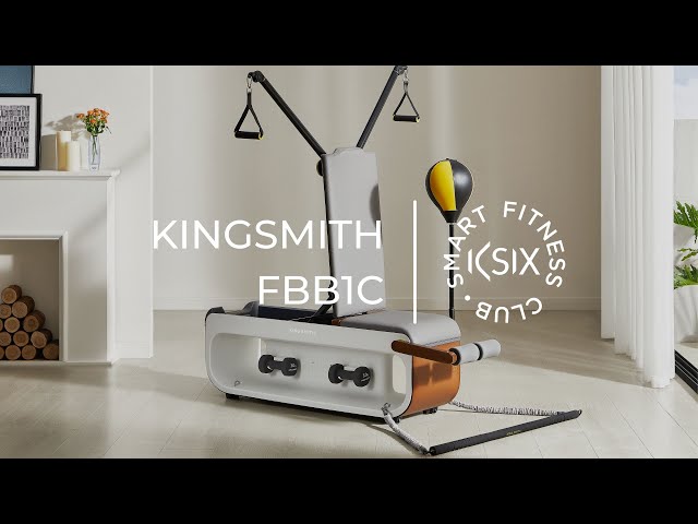 Kingsmith FBB1C Banco de Fitness Multifunções Xiaomi para Exercicios + Kit 15 Acessórios video