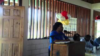 Linden Dream Team Chairwoman opening speech 2013 Rising Star Essay Competition