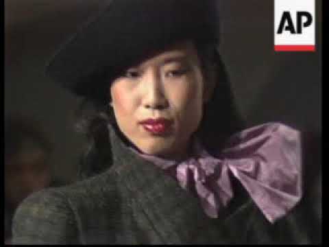 PARIS: Cardin and Scherrer fashions