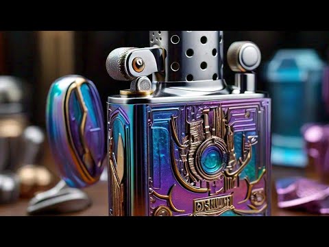 Huge Bismuth Lighter Restoration Part 2