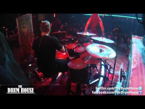 Cryptopsy (Flo Mounier) - "Halothane Glow" live drum cam