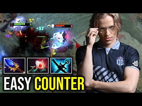 200 IQ COUNTER..!! Midlane God Ancient Apparition EZ Counter by Topson 7.25 | Dota 2