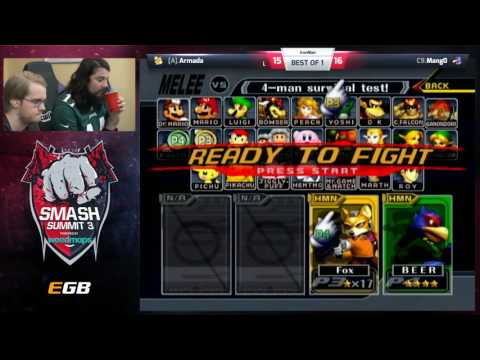 Mango vs Armada - Grand Final Iron Man - Smash Summit 3