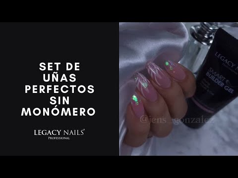 SET DE UÑAS PERFECTOS SIN MONÓMERO │VIDEO TUTORIAL│LEGACY NAILSV