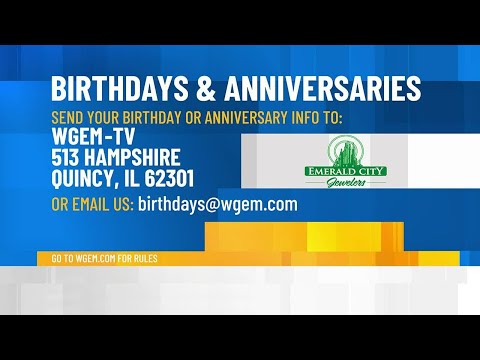 Birthdays and Anniversaries: July 11, 2023