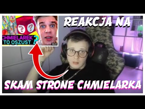 Nitro ogląda "CHMIELAREK wyszedł z SZAFY - Jak zarobić na naiwności?" | Reakcja na SKAMERSKĄ stronę