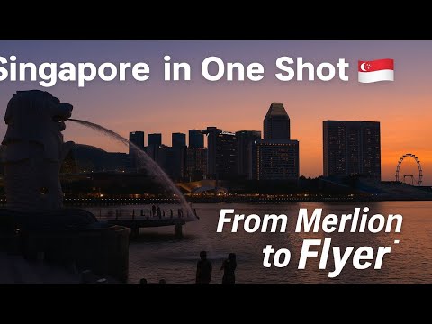 “Singapore in 30 Seconds 🇸🇬 | Merlion to Flyer in One Stunning Shot!”