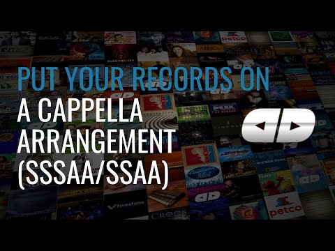 Put Your Records On: A Cappella Arrangement (SSSAA/SSAA)