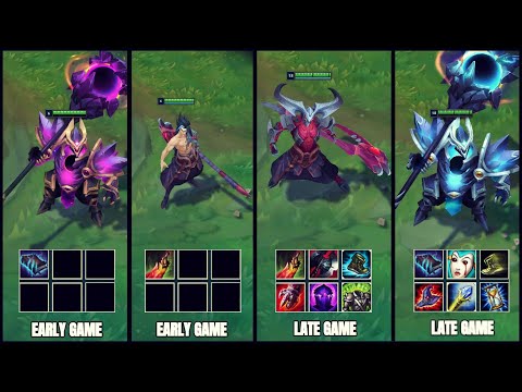 MORDE vs KAYN EARLY-MID-LATE GAME FIGHTS & Best ADC!