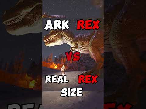 ARK Dino VS REAL Dinosaur | T REX |#vs  #viral  #ark  #pvp  #dinosaur  #dino  #edit  #foryou  #fyp