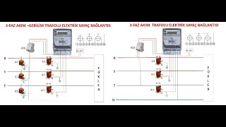 3 Fazlı Elektrik Sayacı Bağlantısı Nasıl Yapılır?#elektrik