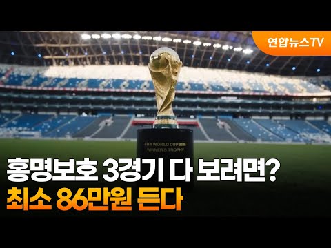 홍명보호 3경기 다 보려면? 최소 86만원 든다