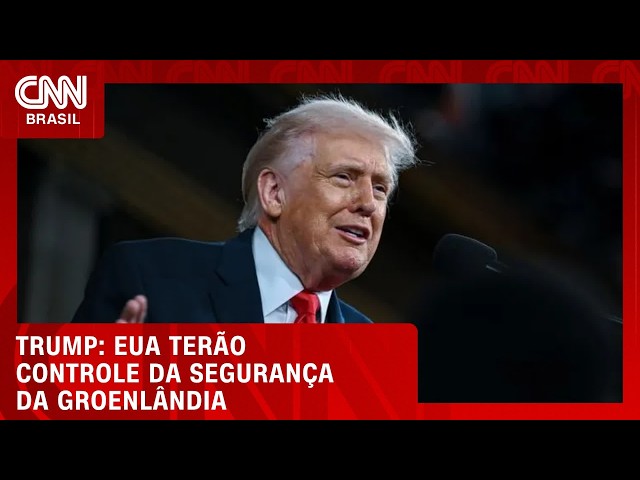 Trump anuncia acordo para que EUA controlem segurança da Groenlândia | HORA H