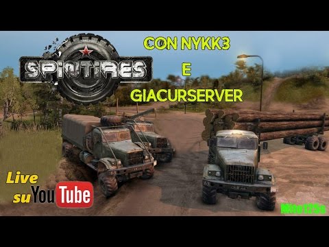 🔴  Spintires Multiplayer con NYKK3 e Giacurserver