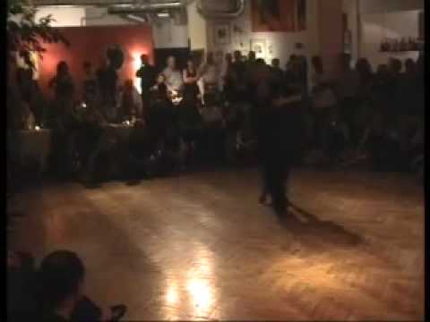  Andrea Misse  and  Javier Rodriguez  are  dancing  to  the  tango  "  Verdemar  "