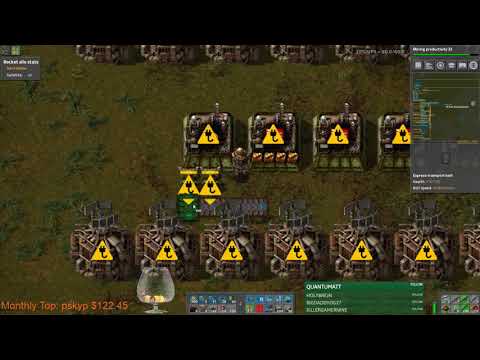 Stream Footage: Factorio Tightening The Belt Megabase! Circuits & Trains