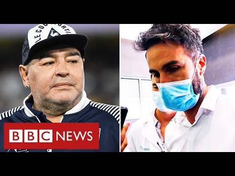 Maradona manslaughter investigation: police raid doctor's clinic and home  - BBC News