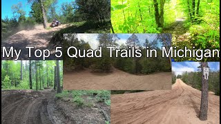 My Top 5 Quad ATV Trails in Michigan #atv #orv