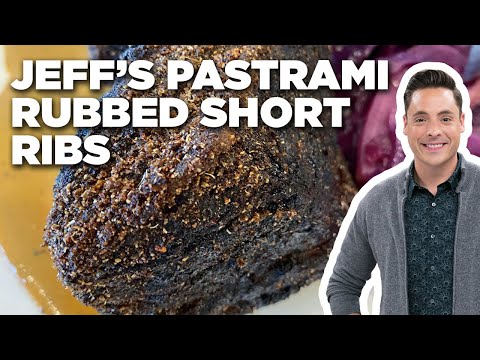 Jeff Mauro's Pastrami Rubbed Short Ribs | The Kitchen...