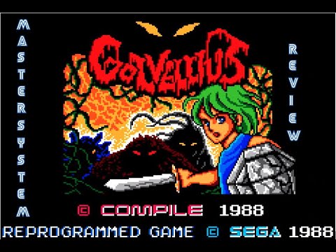 GOLVELLIUS : VALLEY OF DOOM SEGA MASTER SYSTEM REVIEW - BMP
