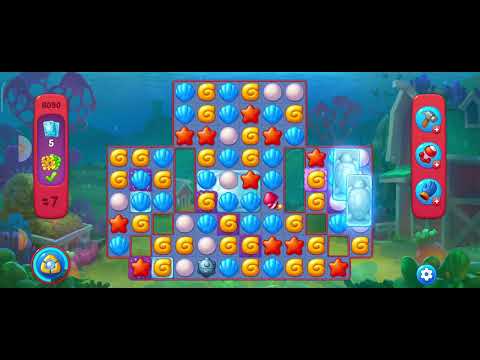 fishdom hard level 6090