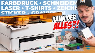 xTool M1 ULTRA | Laser, Drucker & Plotter in einem Gerät?! (XXL Test)