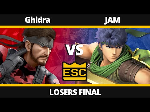 ESC 39 - Losers Final - Ghidra (Snake) Vs. JAM (Ike) - SSBU Local UK Tournament