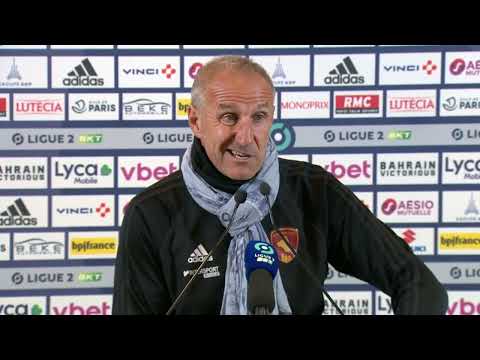 J9 - Paris FC / RAF : Conférence de presse d'après-match (Laurent Peyrelade)