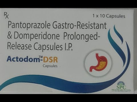 Actodom dsr capsules, 10*1*10, prescription