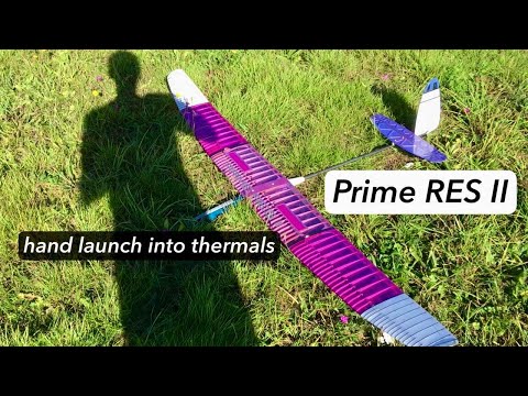 Prime RES II   handlunch into thermal #f3l #res #soaring #thermals