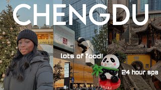 I Wasn’t Ready for Chengdu, China 🇨🇳 | 24-Hour Spa, Hot Pot & Pandas