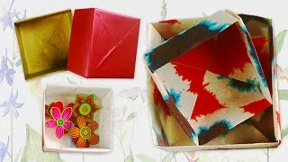 Origami Box | DIY Valentine's Day Gift Ideas For Him + Her