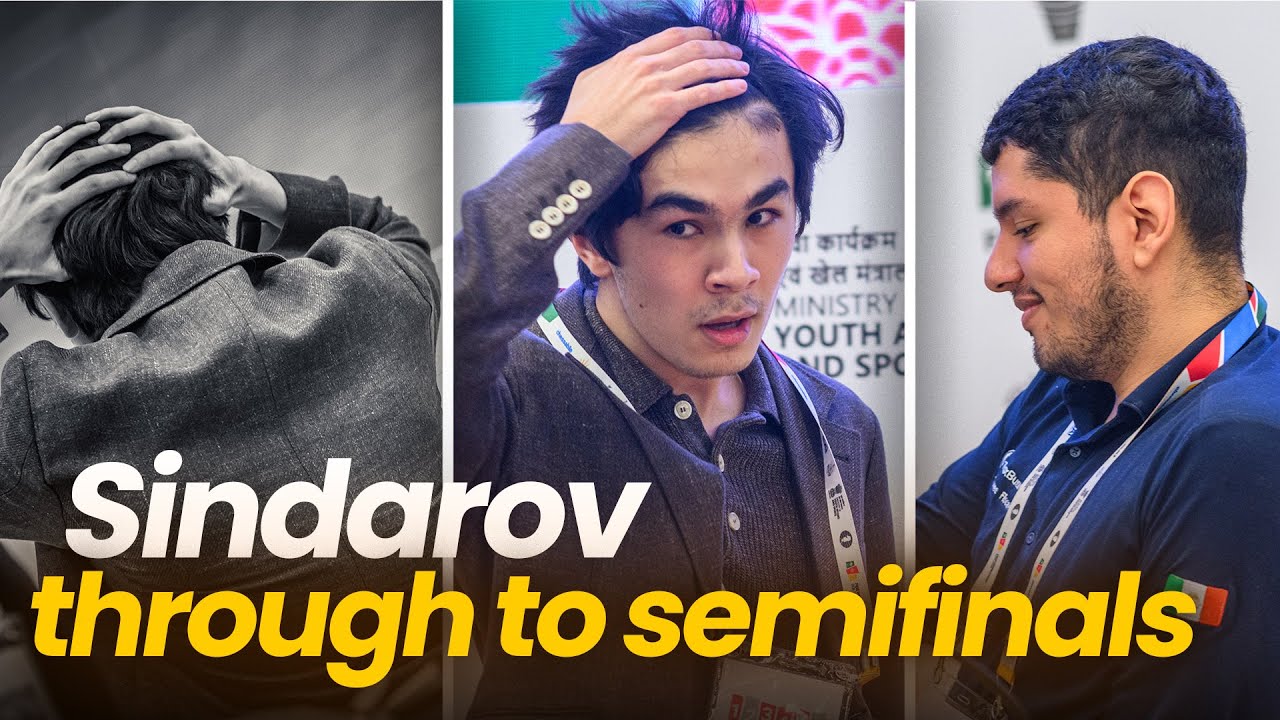 A story of happiness and despair | Sindarov 🇺🇿 ends Jose's dream run, through to World Cup semifinal