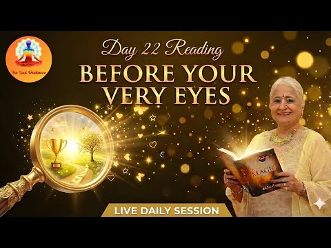 The Magic by Rhonda Byrne | Day 22: Before Your Eyes | Daily Book Reading Live with Romi Maakan