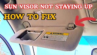 Download lagu How To Keep Sun Visor From Falling Down DIY FIX mp3
