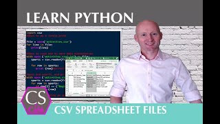 4: CSV FILES WITH PYTHON - EDITING A CSV FILE: How to edit a csv file in a user friendly way.