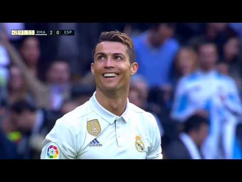 Cristiano Ronaldo Vs Espanyol  HD highlights (18/02/2017)
