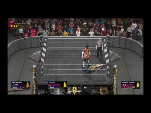 WWE 2K19 CM Punk vs Bruce Lee vs Booster Gold vs Pepsiman