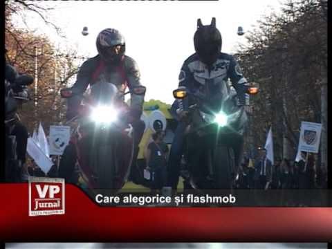 Care alegorice și flashmob